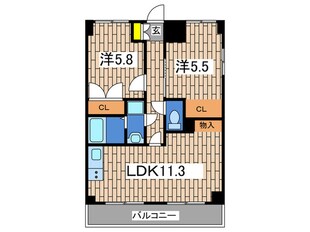 エスポワ－ル保土ヶ谷の物件間取画像